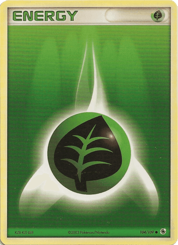 Énergie Plante, carte 104 de EX Rubis & Saphir