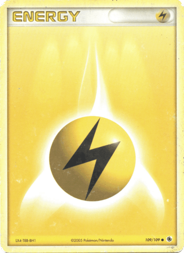 Énergie Électrique, carte 109 de EX Rubis & Saphir