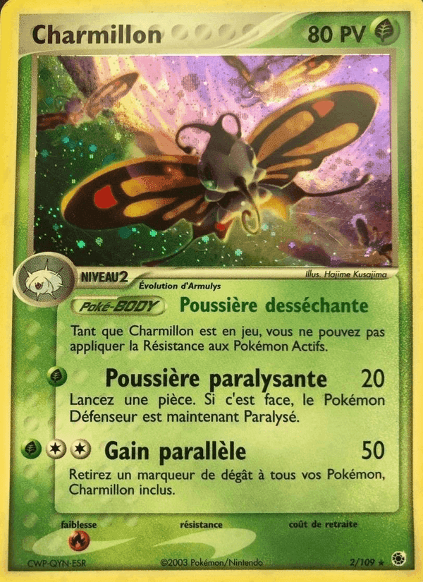 Charmillon, carte 2 de EX Rubis & Saphir