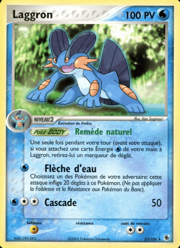 Laggron, carta 23 di EX Rubis & Saphir