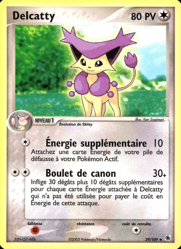 Delcatty, carte 29 de EX Rubis & Saphir