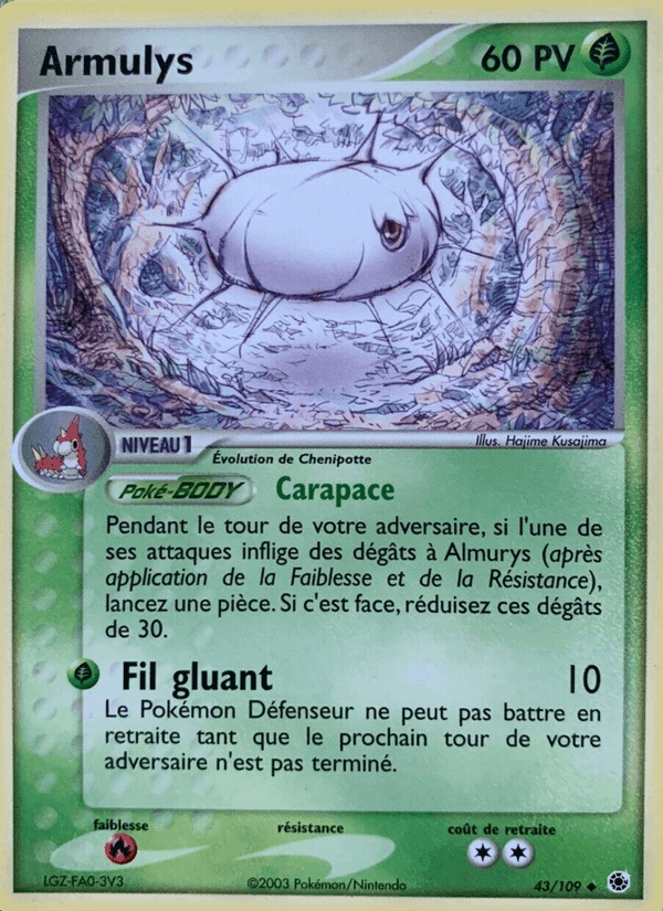 Armulys, carte 43 de EX Rubis & Saphir