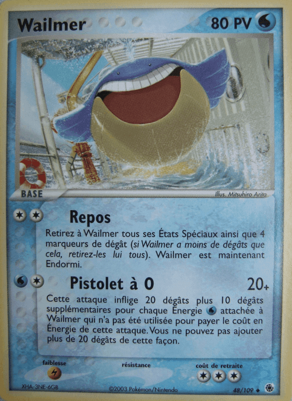 Wailmer, carte 48 de EX Rubis & Saphir