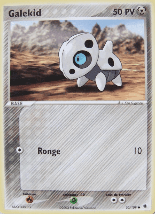 Galekid, carta 50 di EX Rubis & Saphir