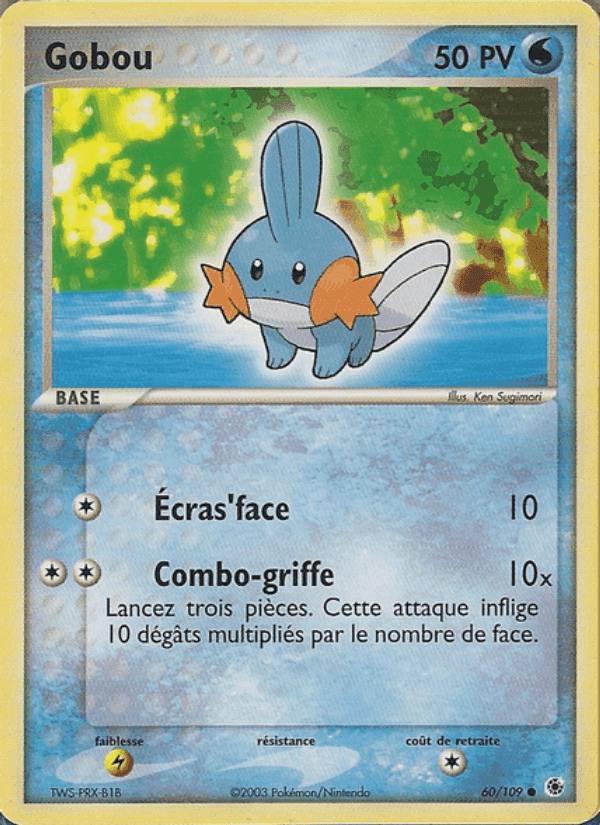 Gobou, carta 60 di EX Rubis & Saphir