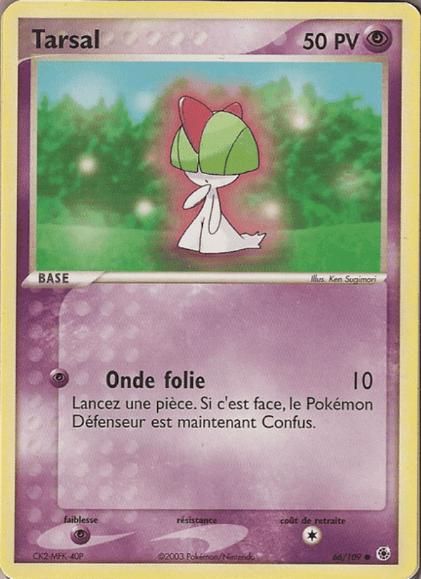 Tarsal, carte 66 de EX Rubis & Saphir