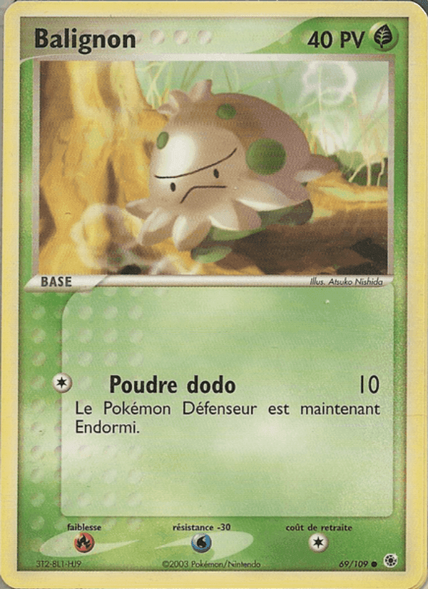 Balignon, carte 69 de EX Rubis & Saphir