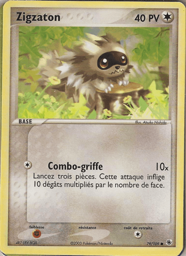 Zigzaton, carta 79 de EX Rubis & Saphir
