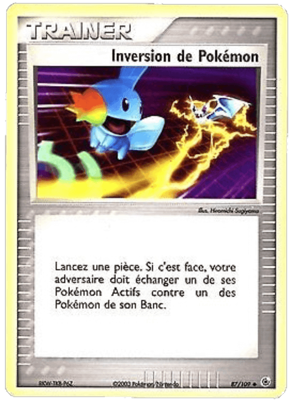 Inversion de Pokémon, carte 87 de EX Rubis & Saphir