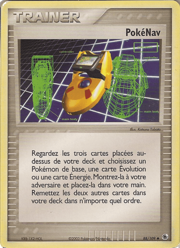 PokéNav, carta 88 de EX Rubis & Saphir