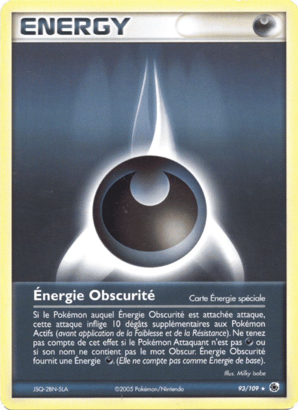 EX Rubis & Saphir の 93 番、Énergie Obscurité