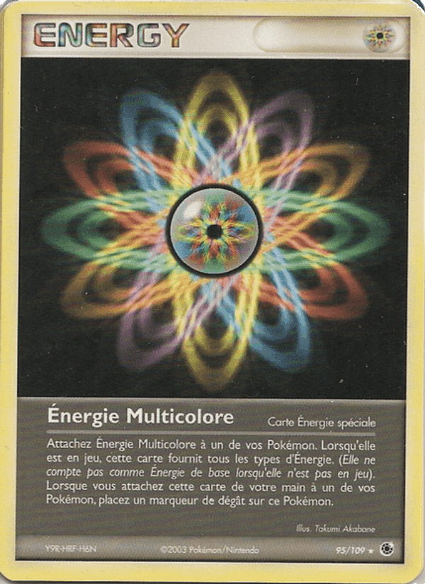 Énergie Multicolore, carta 95 di EX Rubis & Saphir