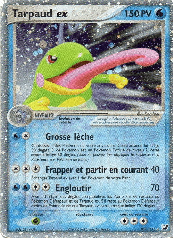 Tarpaud ex, carte 107 de EX Forces Cachées