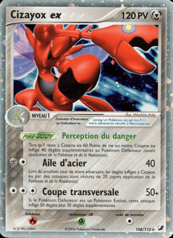 Cizayox ex, card 108 from EX Forces Cachées