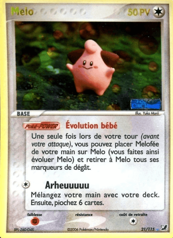 Mélo, carte 21 de EX Forces Cachées