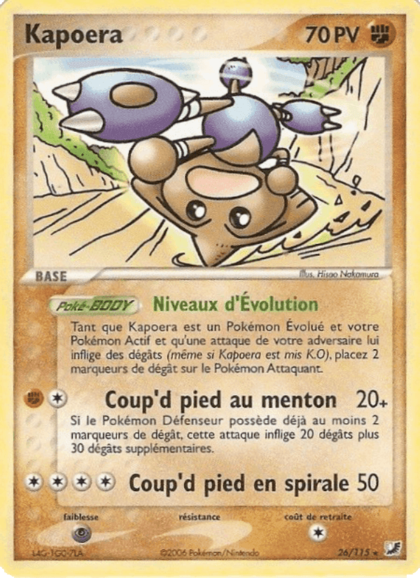 Kapoera, carta 26 de EX Forces Cachées
