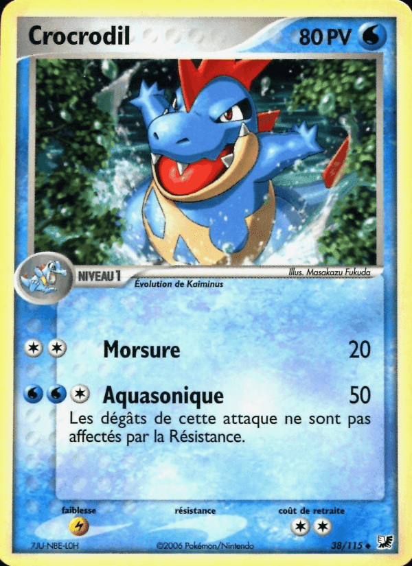 Crocrodil, carte 38 de EX Forces Cachées