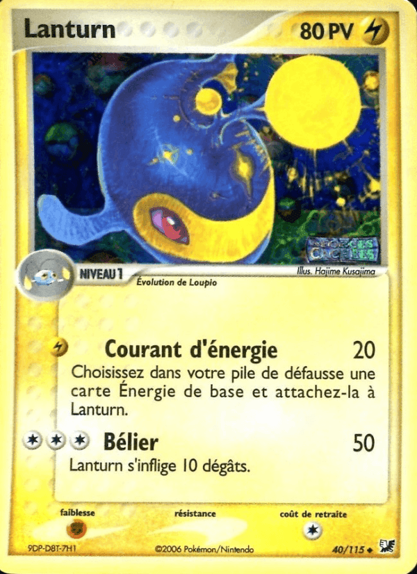 Lanturn, carte 40 de EX Forces Cachées