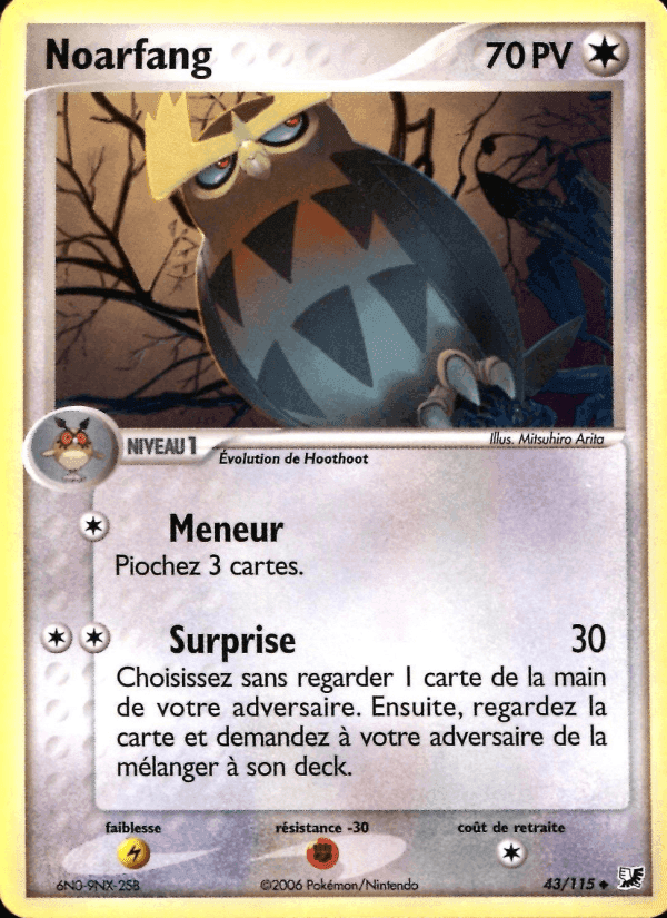 Noarfang, carte 43 de EX Forces Cachées