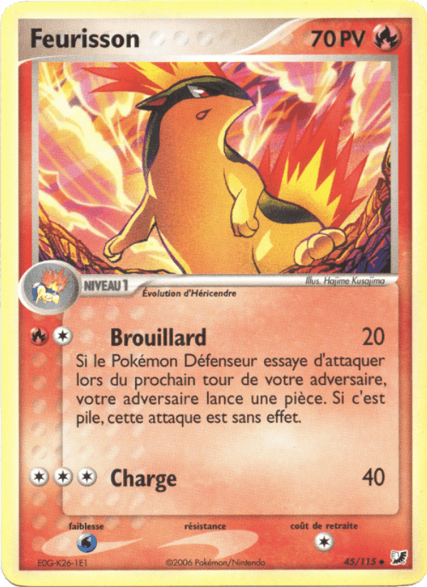 Feurisson, carte 45 de EX Forces Cachées