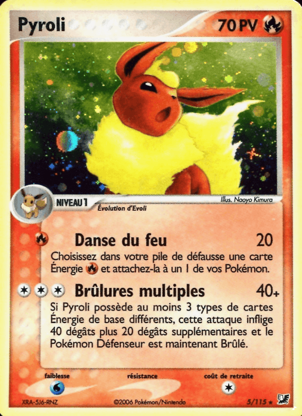 Pyroli, carte 5 de EX Forces Cachées