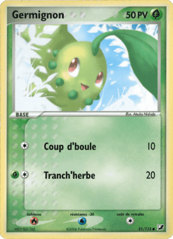 Germignon, carta 51 de EX Forces Cachées
