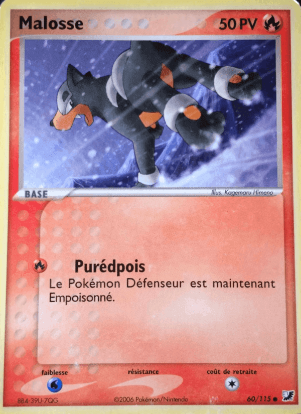 Malosse, carte 60 de EX Forces Cachées