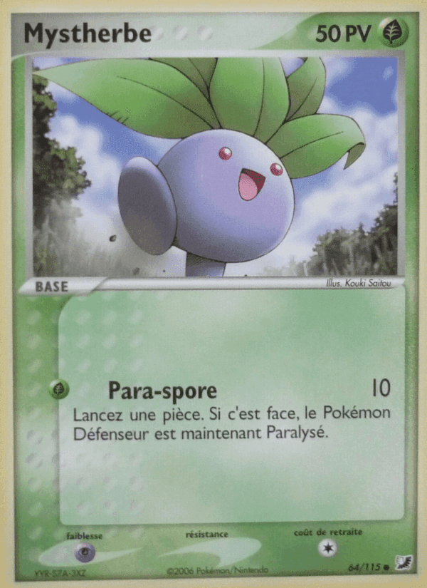 Mystherbe, carte 64 de EX Forces Cachées