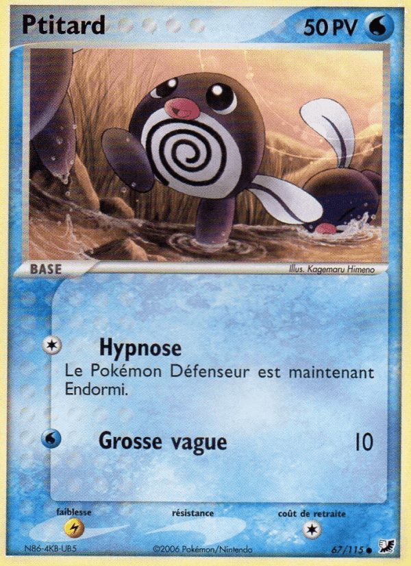 Ptitard, carte 67 de EX Forces Cachées