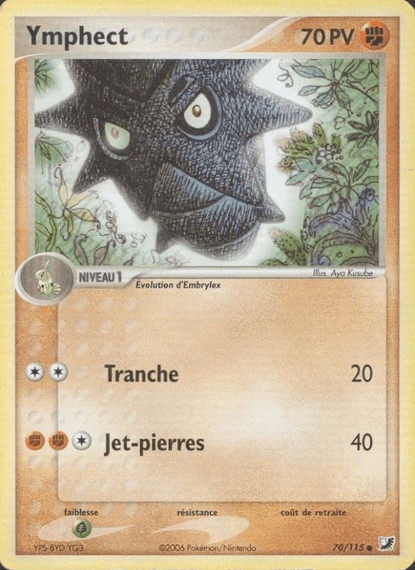 Ymphect, carte 70 de EX Forces Cachées