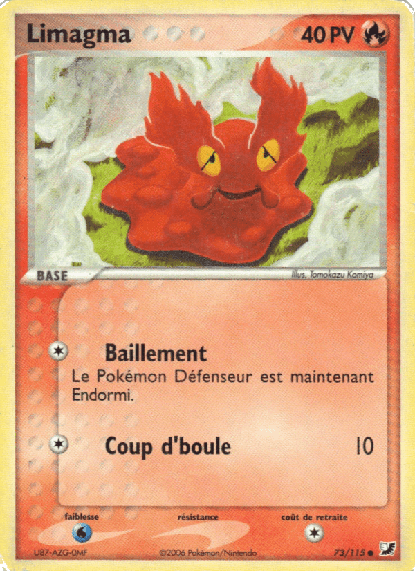 Limagma, carte 73 de EX Forces Cachées