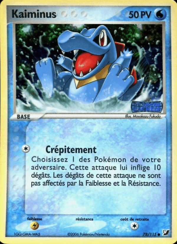 Kaiminus, carte 78 de EX Forces Cachées