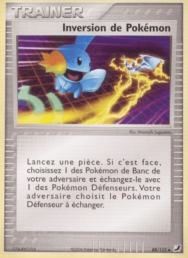 Inversion de Pokémon, carta 88 de EX Forces Cachées