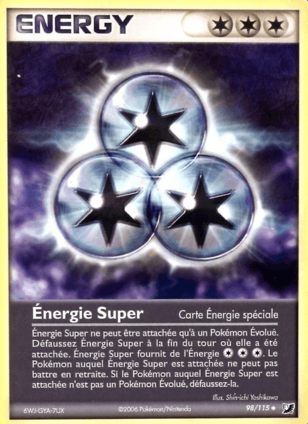 Énergie Super, card 98 from EX Forces Cachées
