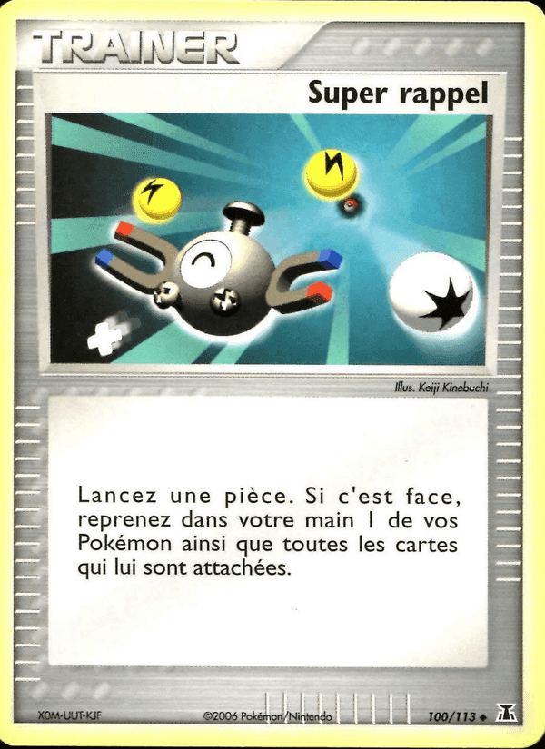 Super rappel, carta 100 di EX Espèces Delta