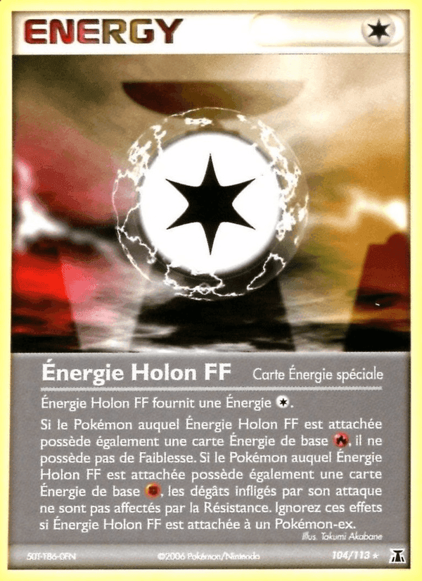Énergie Holon FF, carta 104 di EX Espèces Delta