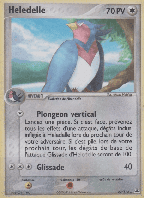 Hélédelle, carta 32 di EX Espèces Delta