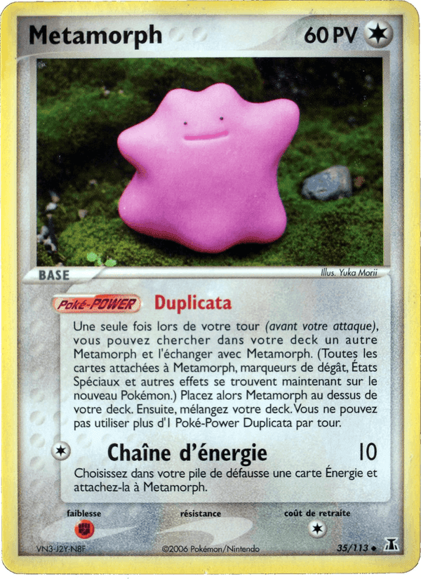 Métamorph, carte 35 de EX Espèces Delta
