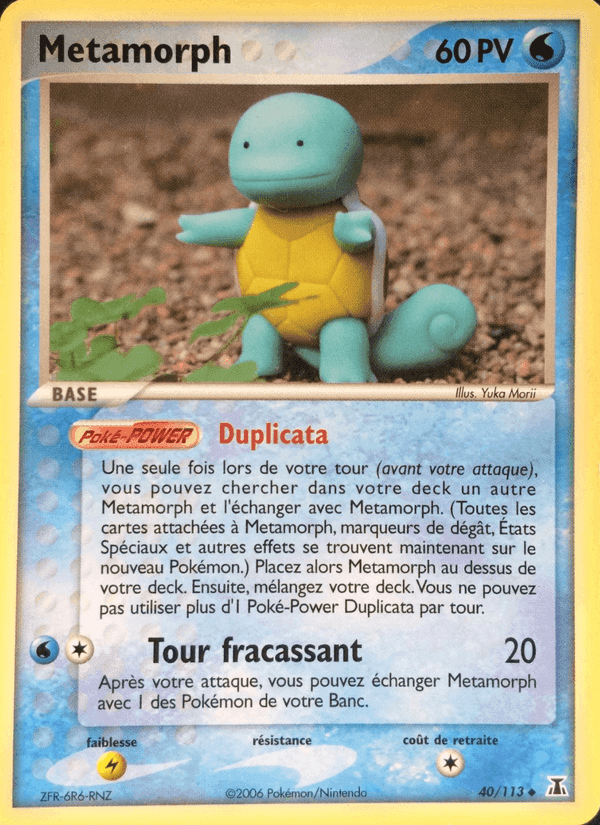 Métamorph, carta 40 di EX Espèces Delta