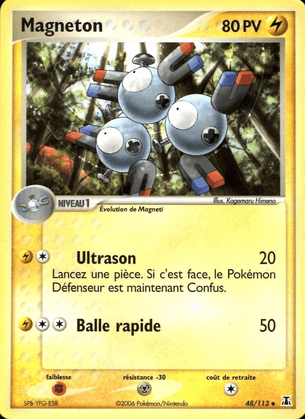 Magnéton, carte 48 de EX Espèces Delta