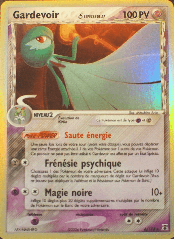 Gardevoir δ, carta 6 di EX Espèces Delta