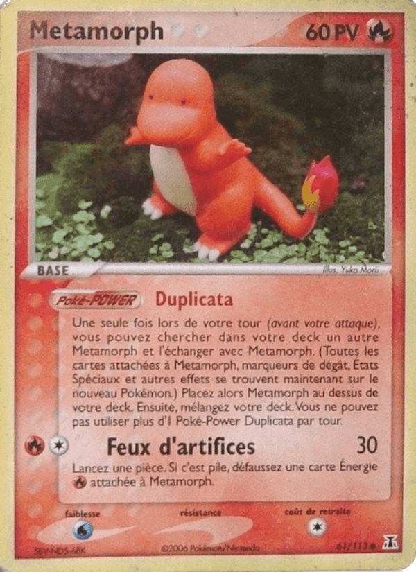 Métamorph, carte 61 de EX Espèces Delta