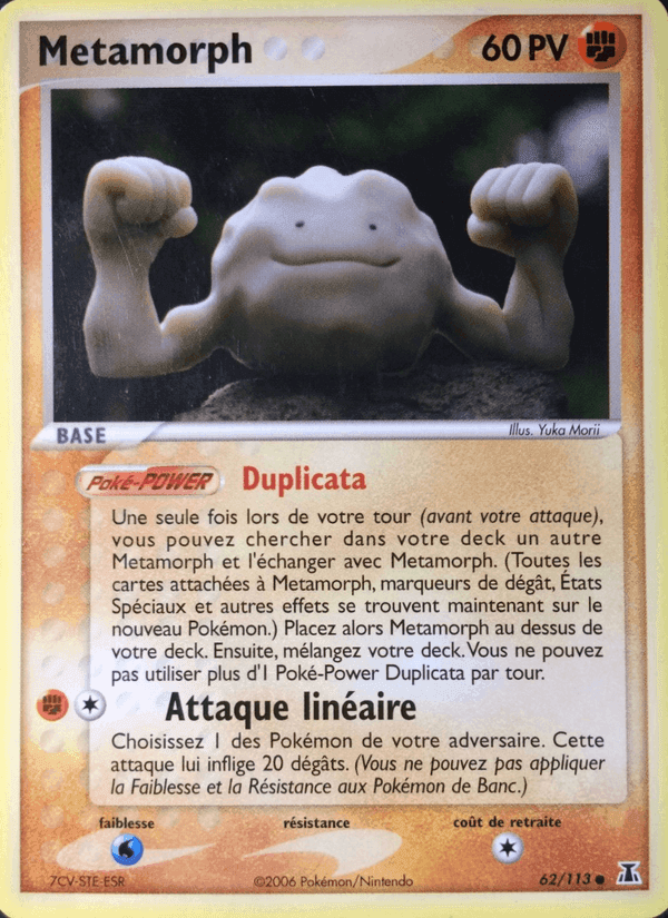 Métamorph, carta 62 de EX Espèces Delta