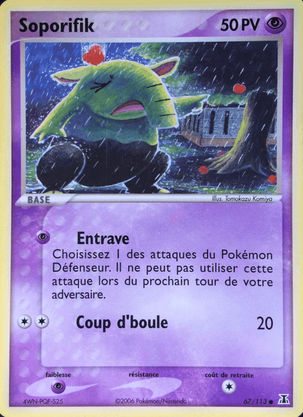 Soporifik, carte 67 de EX Espèces Delta