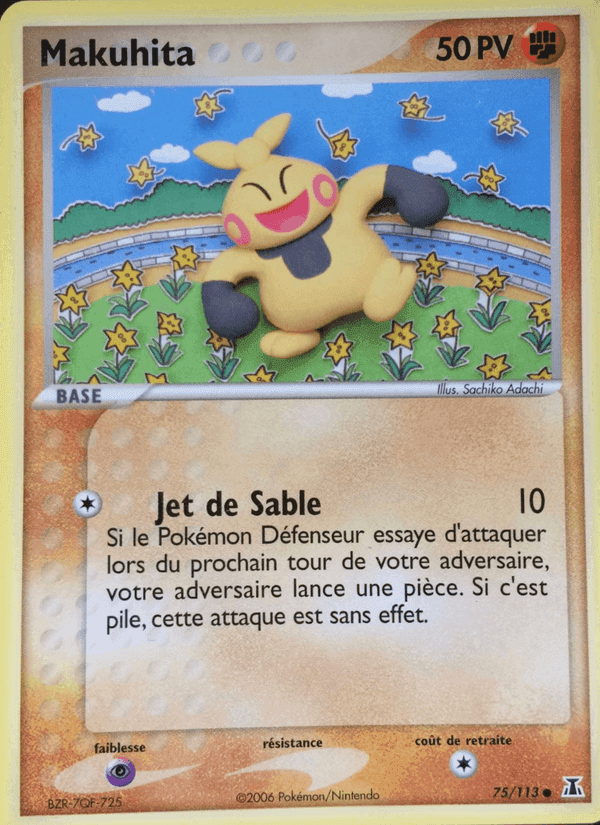 Makuhita, carta 75 de EX Espèces Delta