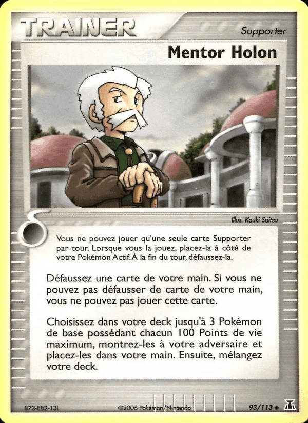 Mentor Holon, carte 93 de EX Espèces Delta