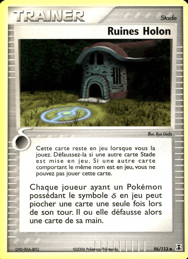 Ruines Holon, carte 96 de EX Espèces Delta