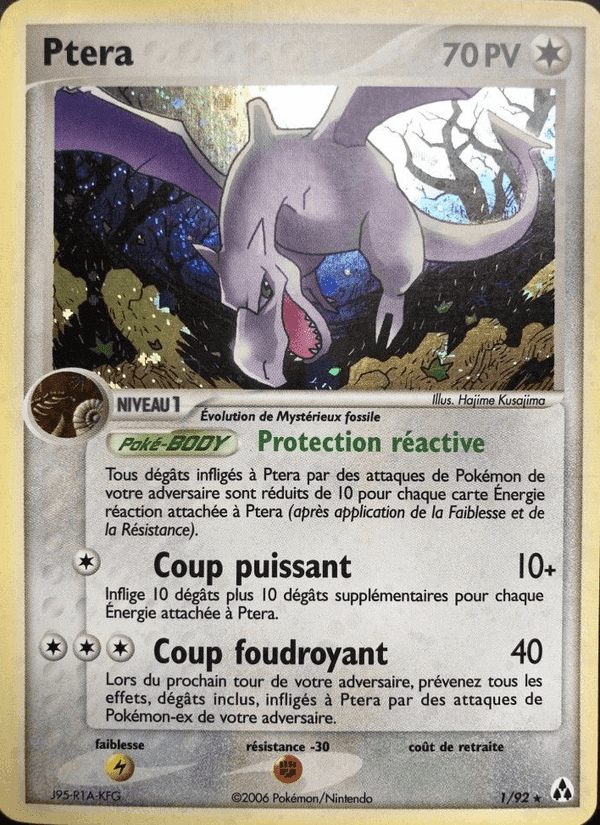Ptéra, carta 1 di EX Créateurs de légendes