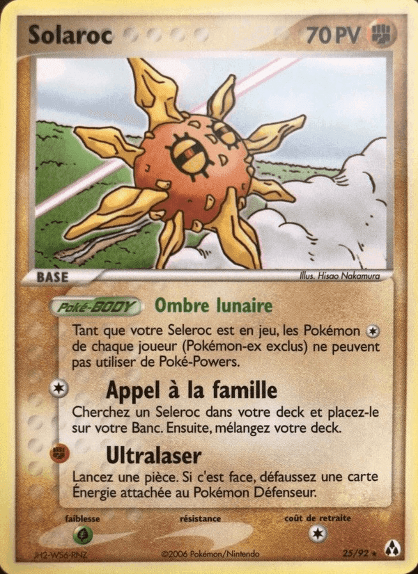 Solaroc, carta 25 de EX Créateurs de légendes