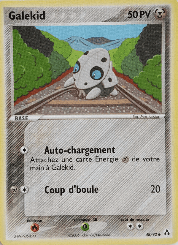 Galekid, card 48 from EX Créateurs de légendes